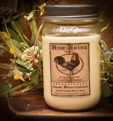Mocha Cappucino 16 oz Jar candle