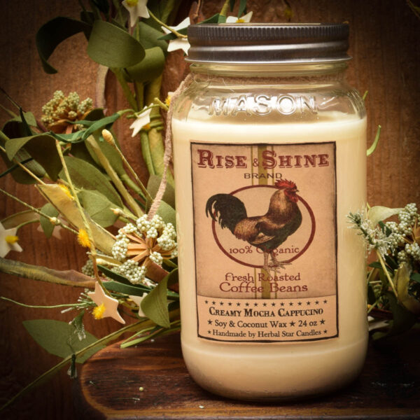 Mocha Cappucino 24 oz Jar candle