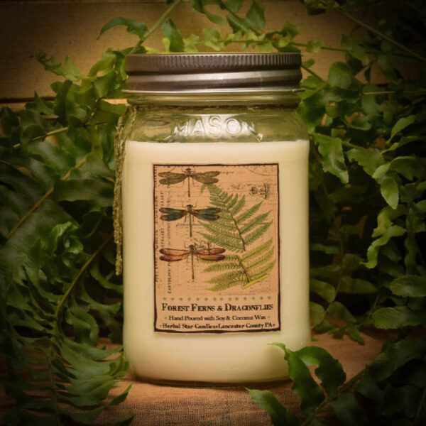 Fern 16 oz jar