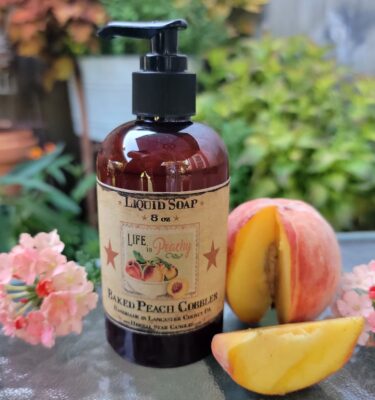 Peach Cobbler Liquid Soap