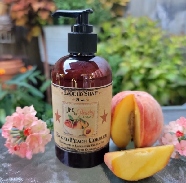 Peach Cobbler Liquid Soap