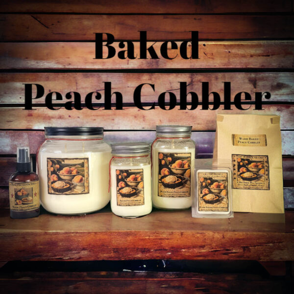 Baked Peach Cobbler Scent Collection