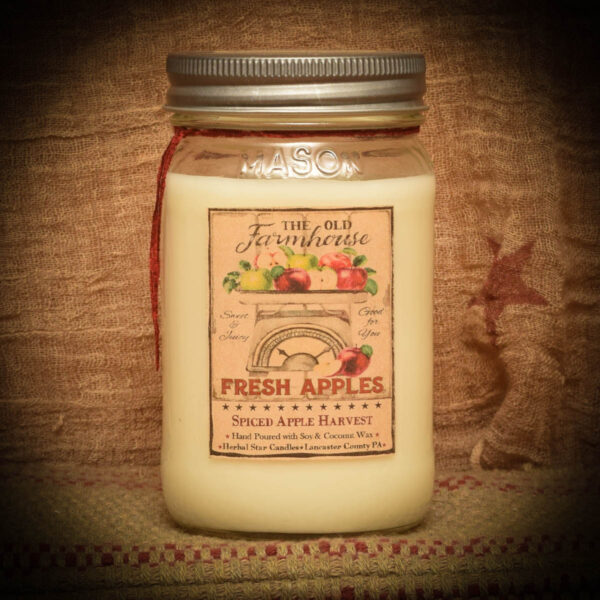 Spiced Apple Harvest 16 oz Jar candle