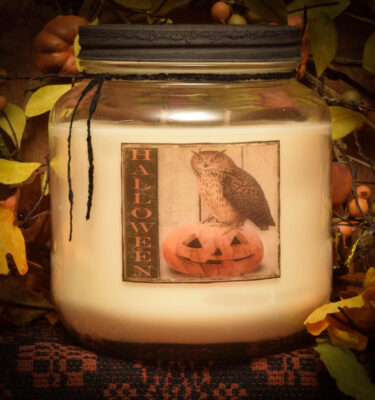 Halloween 64 oz Jar candle