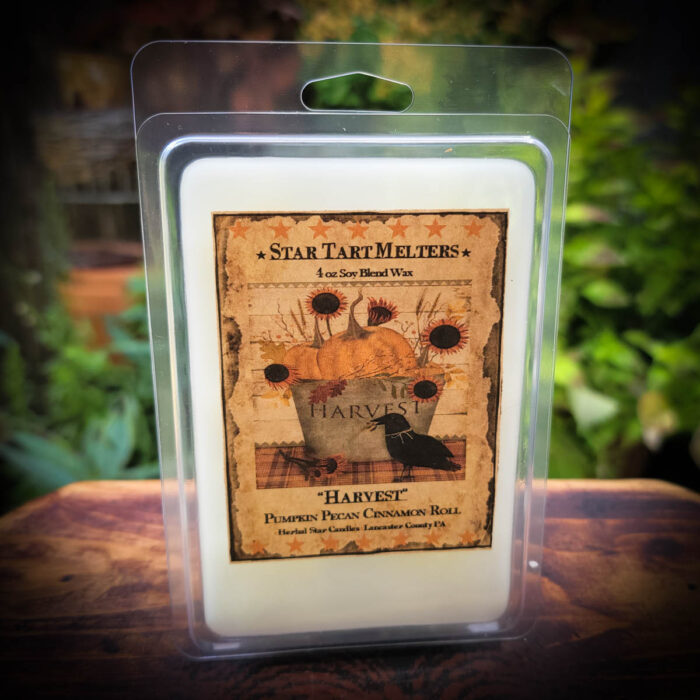 Harvest 4 oz Star Tart Wax Melter Herbal Star Candles