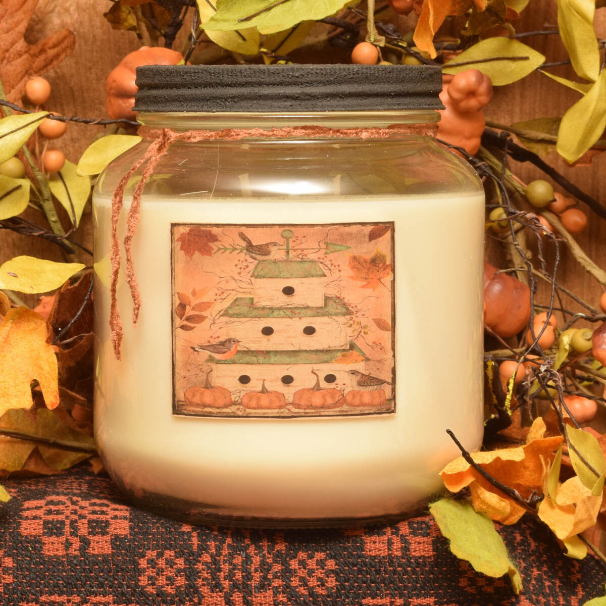 Falling Leaves 64 oz jar candle