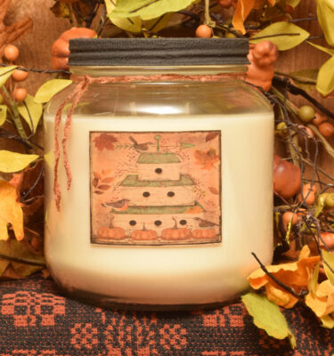 Falling Leaves 64 oz jar candle