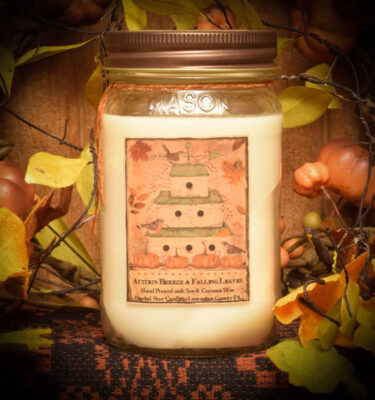 Falling Leaves 16 oz jar candle