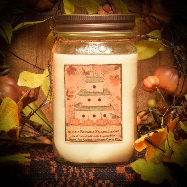 Falling Leaves 16 oz jar candle