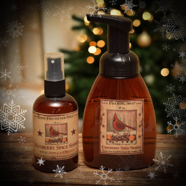 Cranberry Spice Simmer Soap and Room Spray