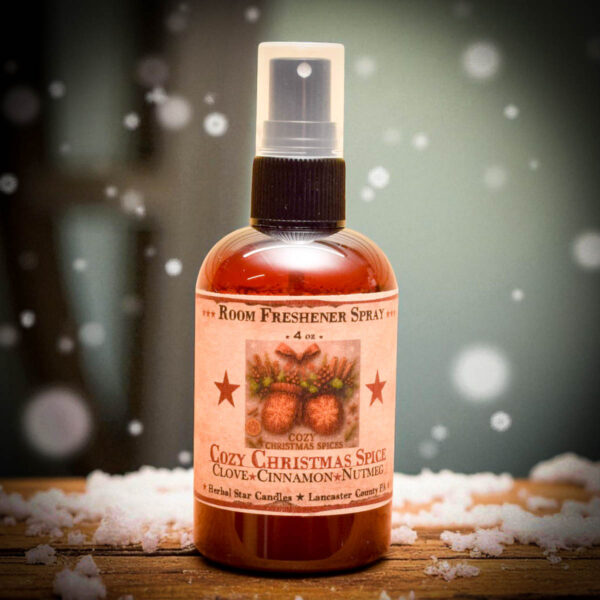 Cozy Christmas Spices Room Spray – Clove, Cinnamon & Nutmeg