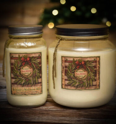 Bayberry and Rosemary Mint Jars