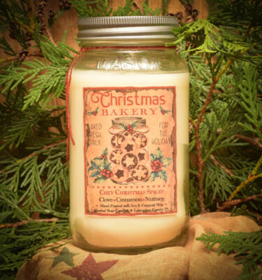 Cozy Christmas Spices 24 oz Jar Candle