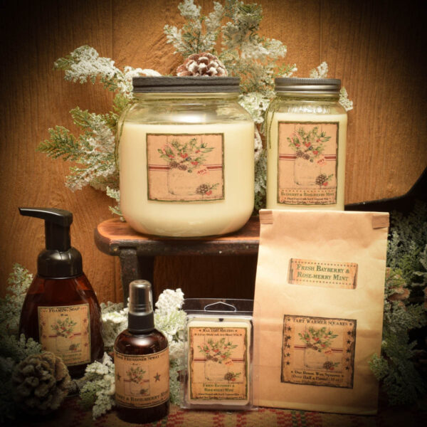 Bayberry and Rosemerry Mint Scent Collection