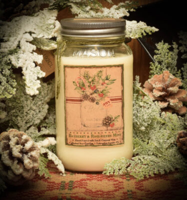 Bayberry and Rosemerry Mint 24 oz Jar