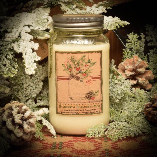 Bayberry and Rosemerry Mint 24 oz Jar