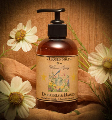 Daffodils and Daisies Liquid Soap