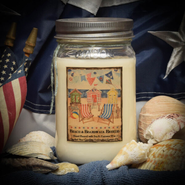 beach 16 oz jar