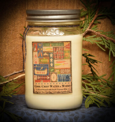 Lake Life Living 16 oz Jar Candle