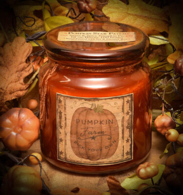 Pumpkin Star Patch Apothecary Jar