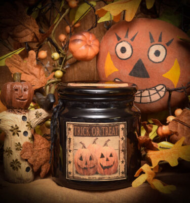 Trick or Treat Apothecary Jar Candle