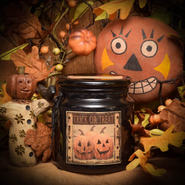 Trick or Treat Apothecary Jar Candle