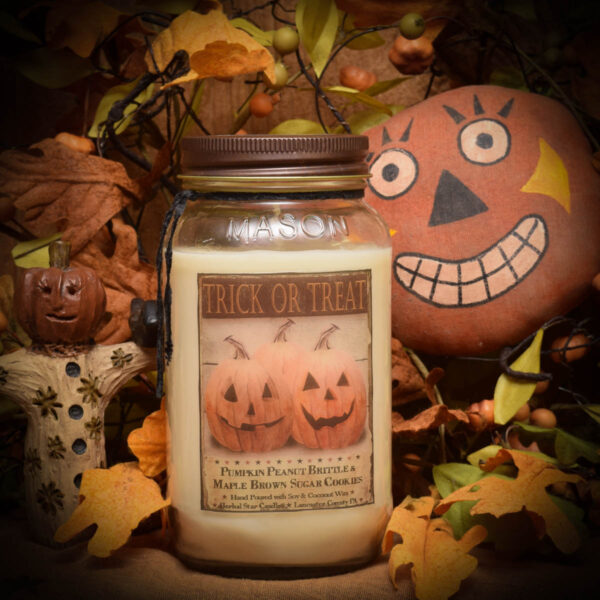 Trick or Treat 24 oz Jar Candle