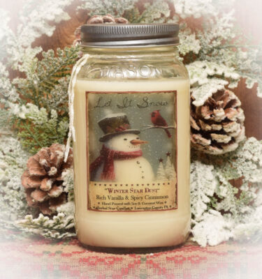 Winter Star Dust 24 oz Jar Candle