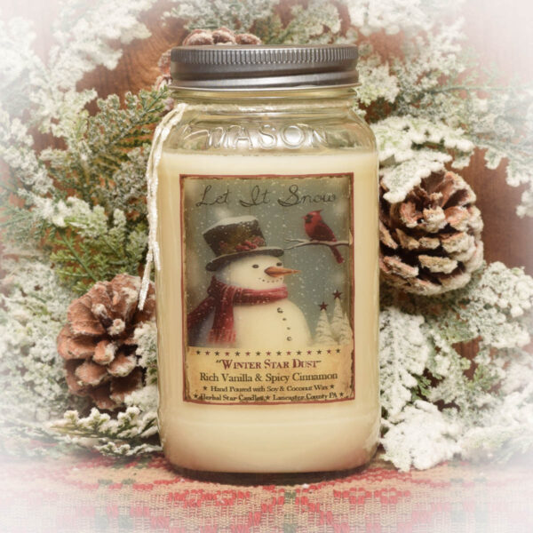 Winter Star Dust 24 oz Jar Candle