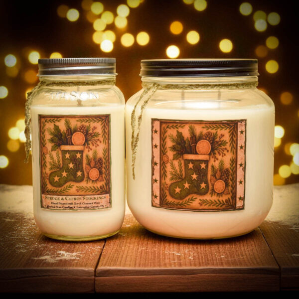 Spruce & Citrus Stockings – 8 oz Foaming Hand Soap - Image 4
