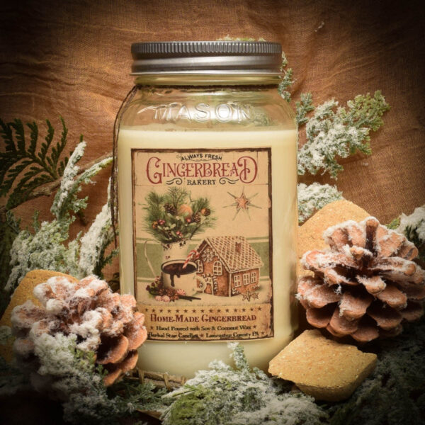 Gingerbread 24 oz Jar Candle