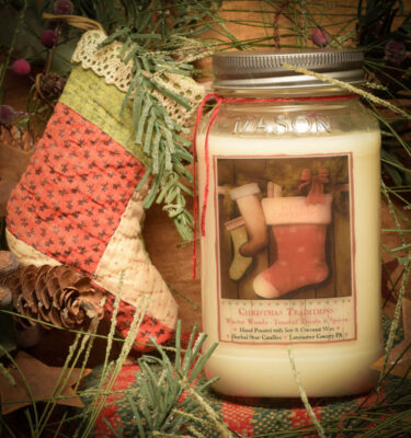 Christmas Traditions 24 oz Jar Candle