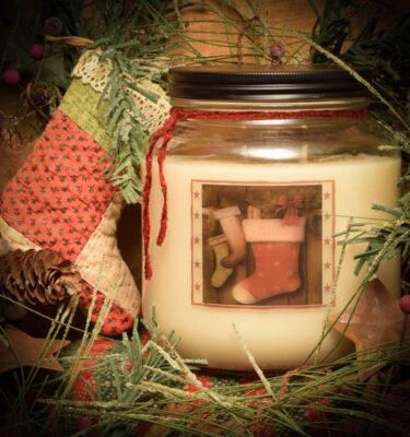 Christmas Traditions 64 oz Jar Candle