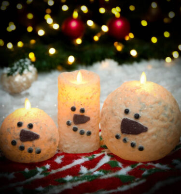 Winter Flameless Candle Collection