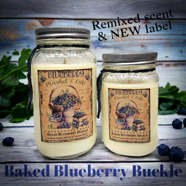 Baked Blueberry Buckle scent collection