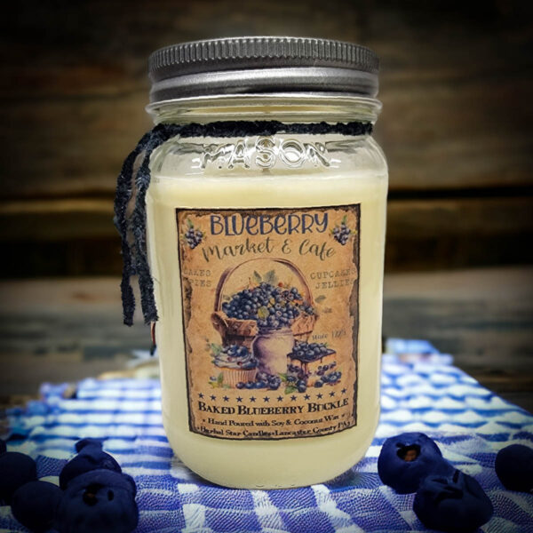 Baked Blueberry Buckle 16 oz Jar candle