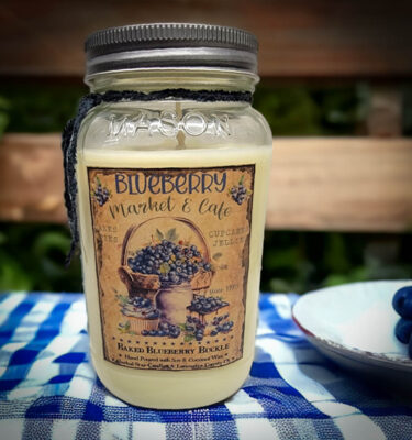 Baked Blueberry Buckle 24 oz Jar Candle