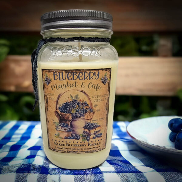 Baked Blueberry Buckle 24 oz Jar Candle