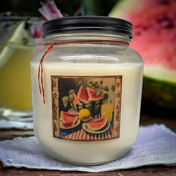 Watermelon Lemonade 64 oz jar candle