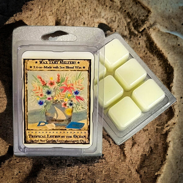 Tropical Lotion by the Ocean 2.4 oz Mini Pack of 6 Tarts