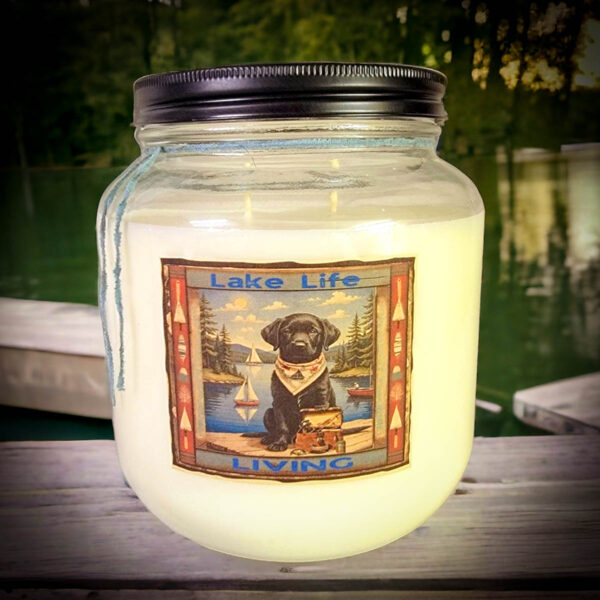 Lake 64 oz with Black Lab Label
