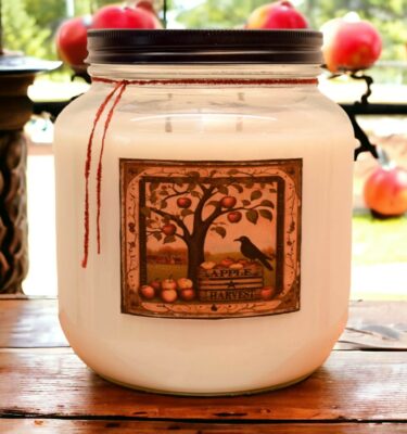 Spiced Apple Harvest 64 oz Jar Candle