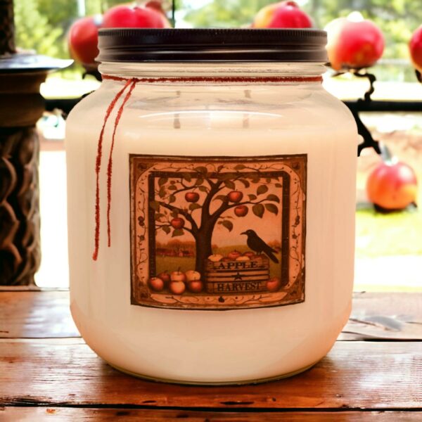 Spiced Apple Harvest 64 oz Jar Candle