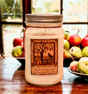 Spiced Apple Harvest 16 oz Jar Candle