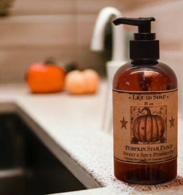 Pumpkin Star Patch Liquid Soap