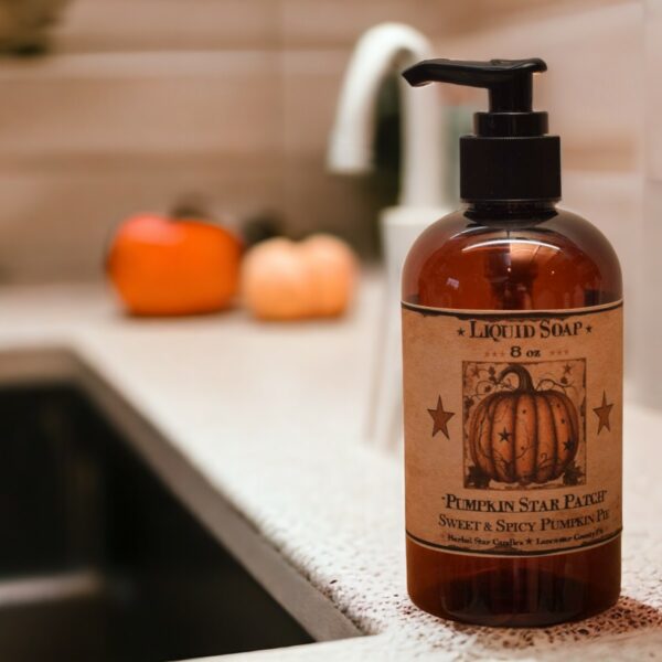 Pumpkin Star Patch Liquid Soap