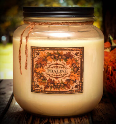 Praline Nut Cluster 64 oz jar candle
