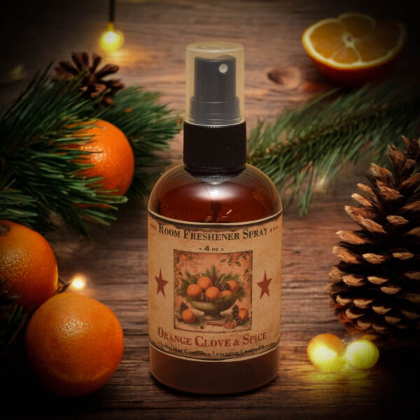 Orange Clove and Spices room spray