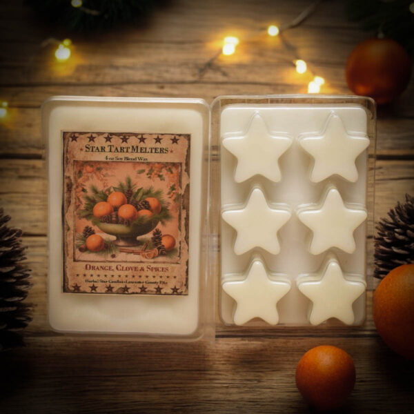 Orange Clove and Spices star tart