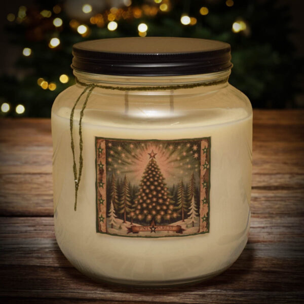 Pine Star Forest 64 oz jar candle